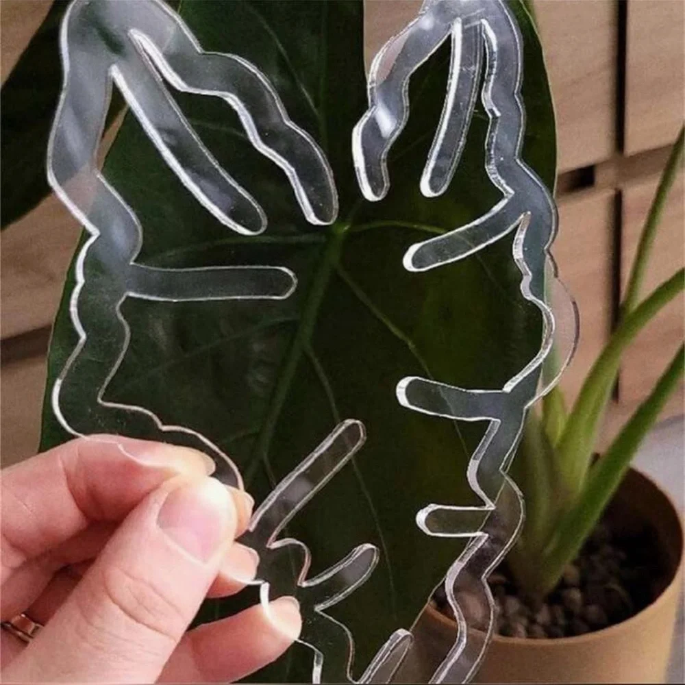 Transparent Plastic Plant Stem Support Clips For Indoor & Outdoor Plants - Picture 3 of 7